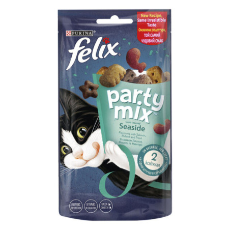 Kačių užkandis FELIX PARTY MIX OCEAN, 60 g