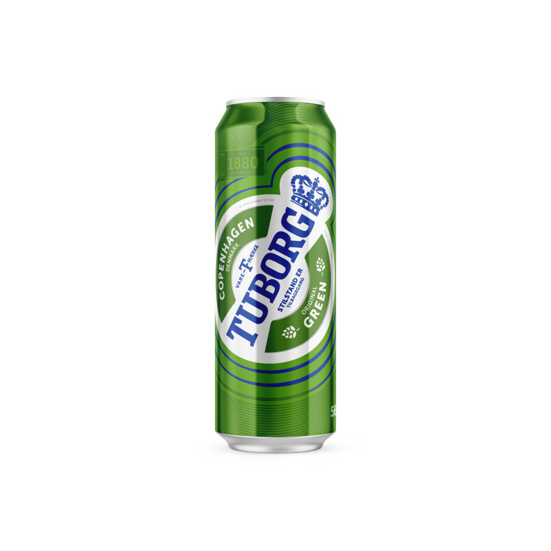 Alus TUBORG 4,6 %, skard., 568 ml