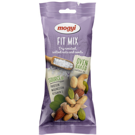 Riešutų mišinys MOGYI FIT MIX, su sėklomis, 70 g