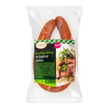 K.r. Arbatinė dešra , Ir., 450 g