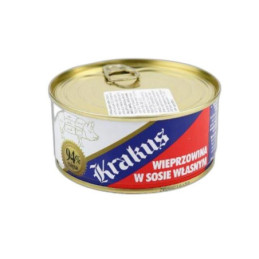 Konservuota kiauliena savo sultyse, 300g