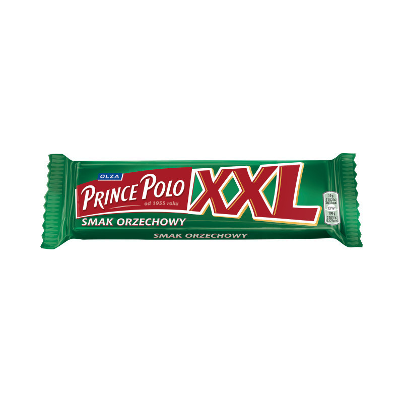 Vaflinis batonėlis PRINCE POLO XXL lazd. riešutų sk., 50 g