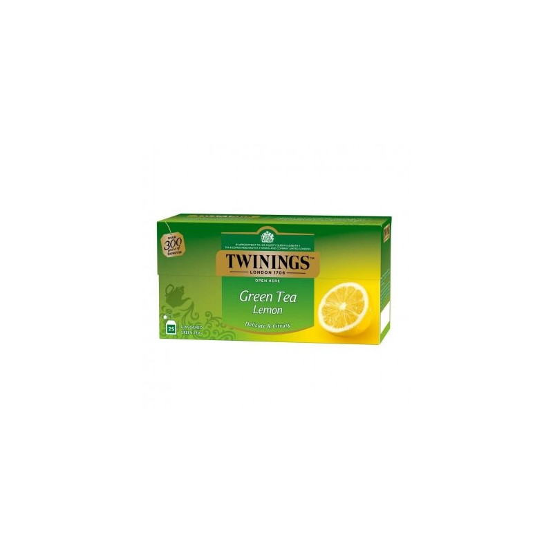 Žalioji arbata su citrina TWININGS, 25 x 1,6 g