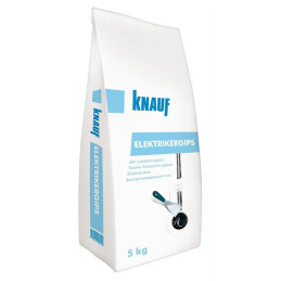 Gipsas Knauf Elektrikergrips 5kg