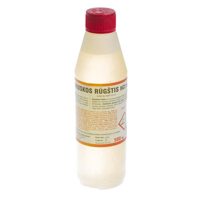 Druskos rūgštis, 500 ml