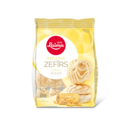 Grietinėlės skonio zefyrai LAIMA, 200 g