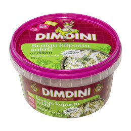 Kopūstų salotos su krapais DIMDINI, 400 g, 1 vnt.