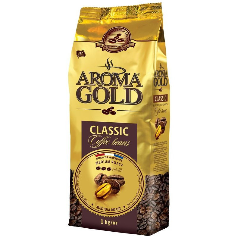 Kavos pupelės AROMA GOLD CLASSIC, 1 kg
