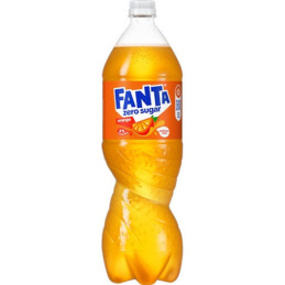 Gazuotas gėrimas FANTA ORANGE ZERO, apelsinų sk., 1,5 l