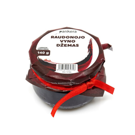 Džemas raudonojo  vyno, 140 g