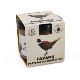 Fazanų paštetas su triufeliais, 110 g