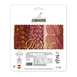 Vytintos mėsos asorti, JAMONDOR, pjaust., a. r., 100 g