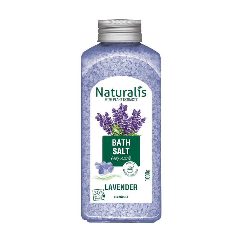 Vonios druska NATURALIS LAVENDER, 1000 g