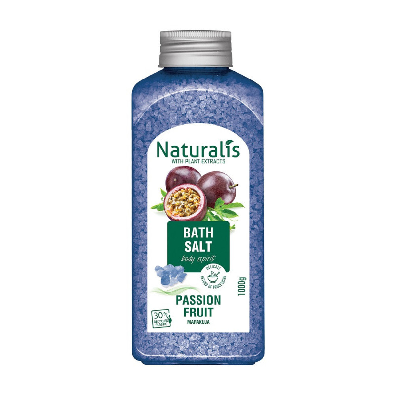 Vonios druska NATURALIS PASSION FRUIT, 1000 g