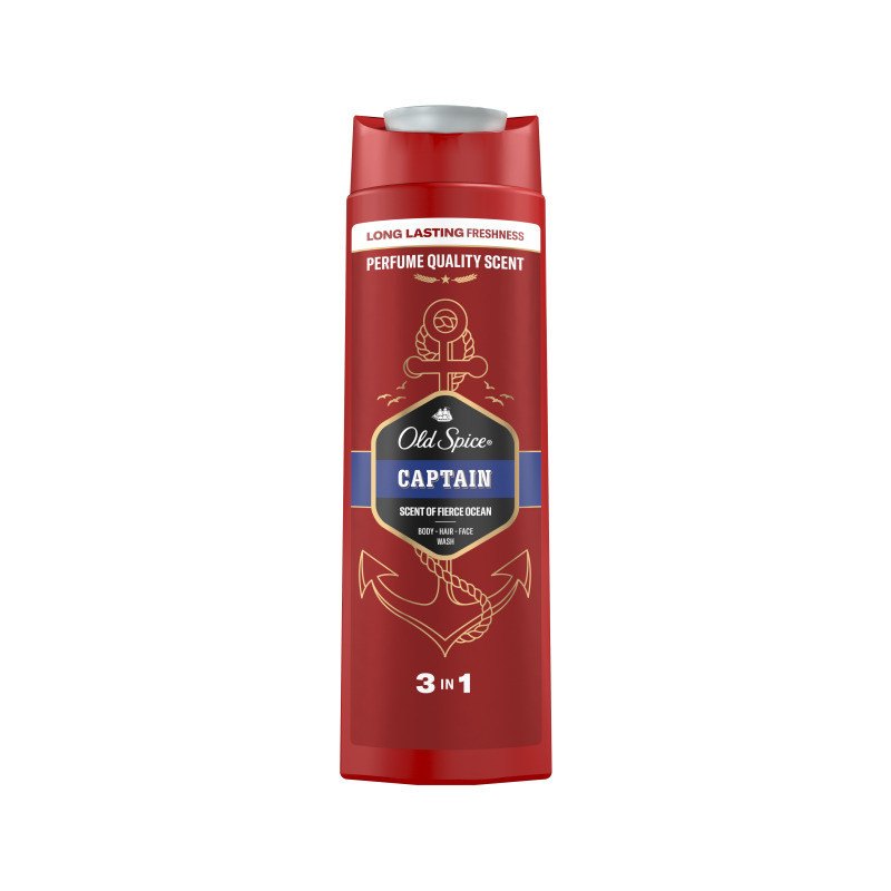 Dušo želė OLD SPICE CAPTAIN, 400 ml