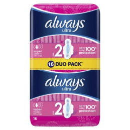 Higieniniai paketai ALWAYS Ultra Super Plus,S2,16 vnt