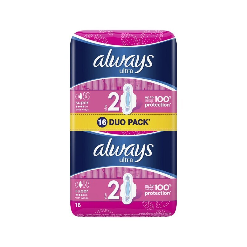Higieniniai paketai ALWAYS Ultra Super Plus,S2,16 vnt