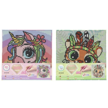 Deimantinė mozaika GRAFIX, vienaragis, 1 vnt