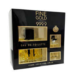 Vyr. kosmetikos rinkinys REAL TIME - FINE GOLD MAN, 2 dalių, 1 vnt