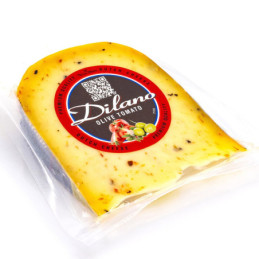 Sūris Dilano su alyv.ir pomidorais 50% s.m. 200g