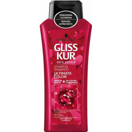 Šampūnas GLISS ULTIMATE COLOR, 400 ml