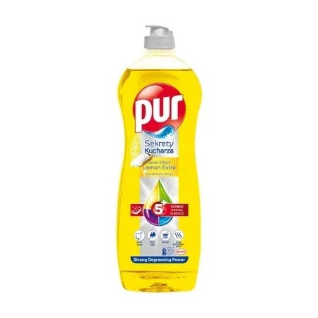 Indų ploviklis PUR POWER LEMON, 750 ml
