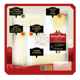 Prancūziškų sūrių rinkinys ENTREMONT, 300 g