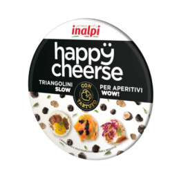 Lyd. sūris INALPI, HAPPY CHEERSE su trumais,40%rieb.,140g