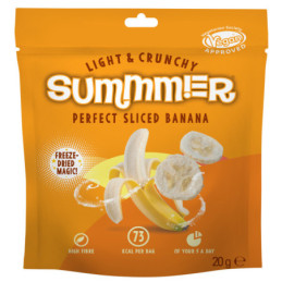 Šaltyje džiovinti bananai SUMMMER, 20 g