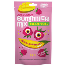 Šaltyje džiovinti mangai ir avietės SUMMMER, 25 g