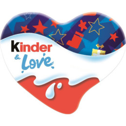 KINDER šokoladas LOVE, 37 g
