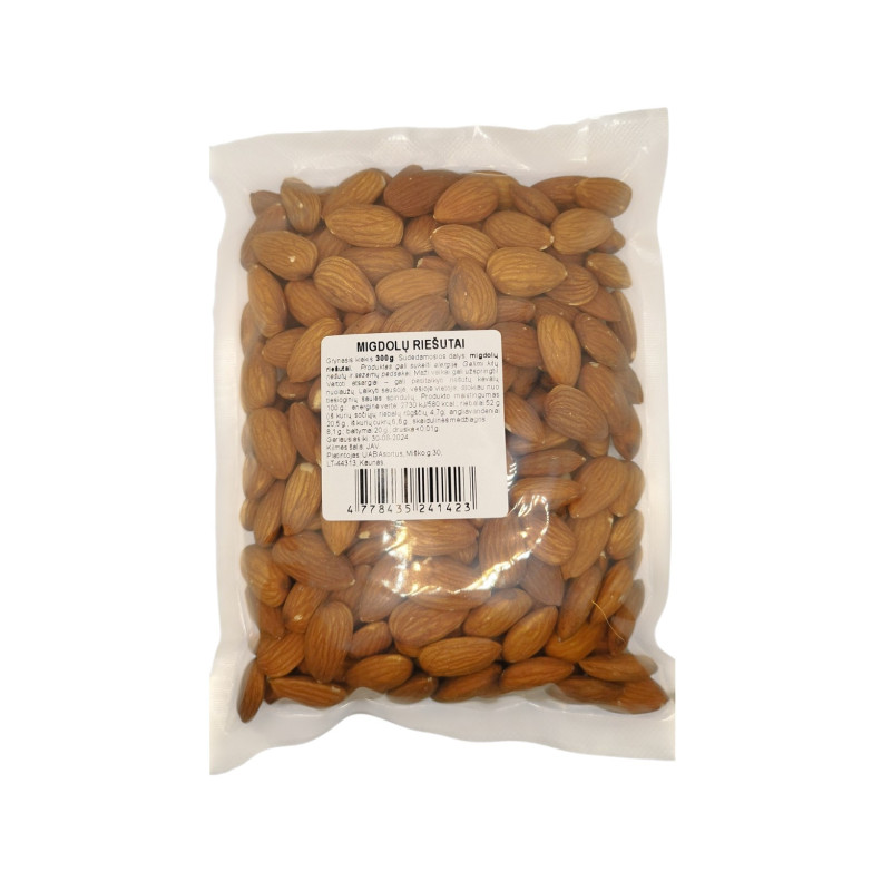 Migdolų riešutai, 300 g