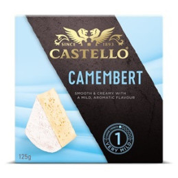 Camembert sūris CASTELLO , 125 g