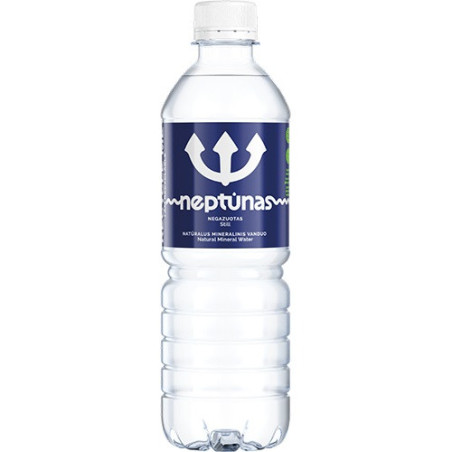 Natūralus mineralinis vanduo NEPTŪNAS, negaz., 500 ml