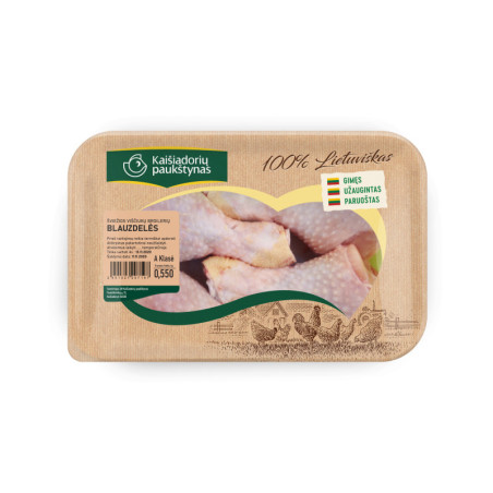 Atš. višč. broilerių blauzdelės, fas., 1 kg