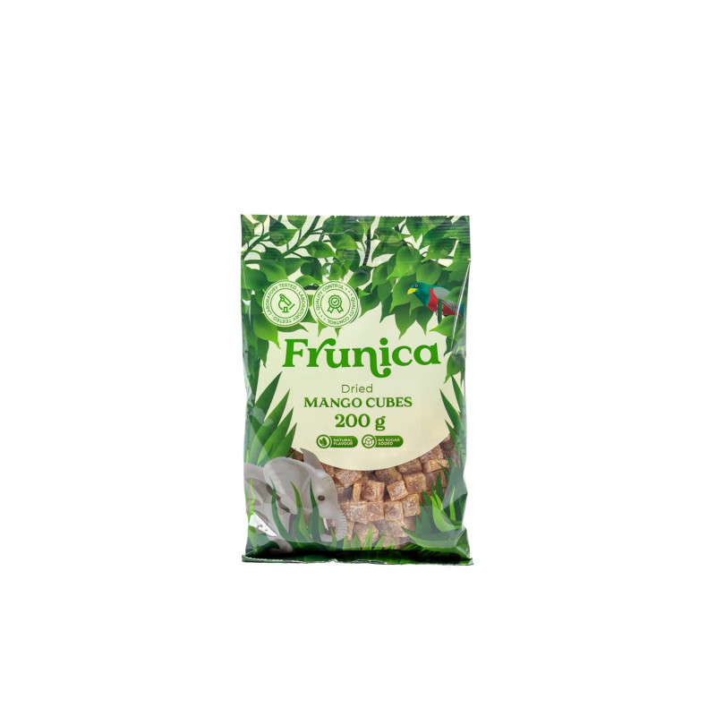 Mangų skonio kubeliai, 200 g