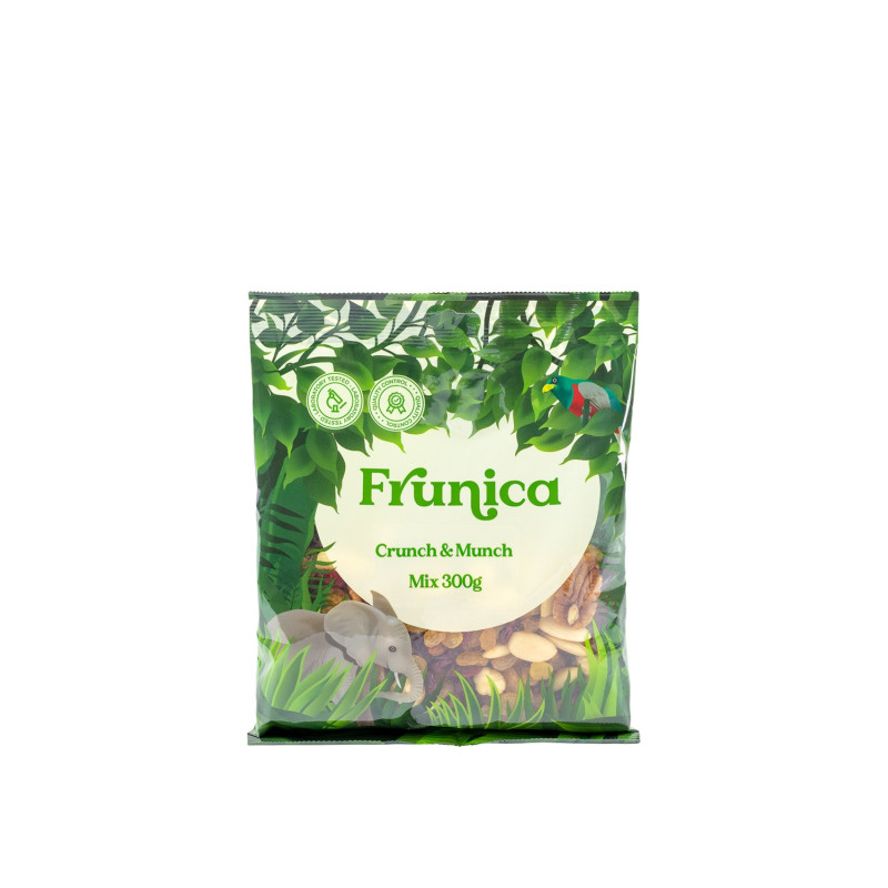 Džiovintų vaisių ir riešutų mišinys CRUNCH AND MUNCH, 300 g