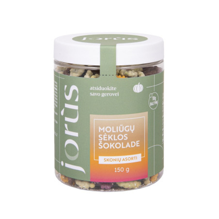 Moliūgų sėklos šokolade skonių asorti, 150 g