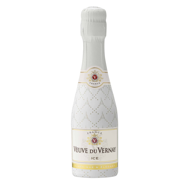 Pusiau sausas putojantis vynas VEUVE DU VERNAY Ice, 11%, 200 ml