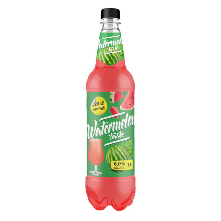 Alaus kokteilis GERAS SKONIS, arbūzų sk., 6%, PET, 1 l
