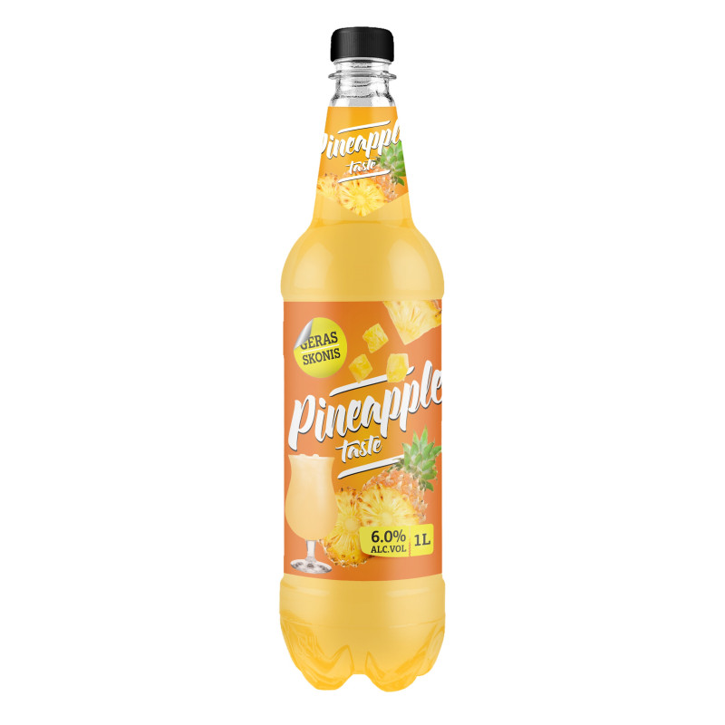 Alaus kokteilis GERAS SKONIS, ananasų sk., 6%, PET, 1 l