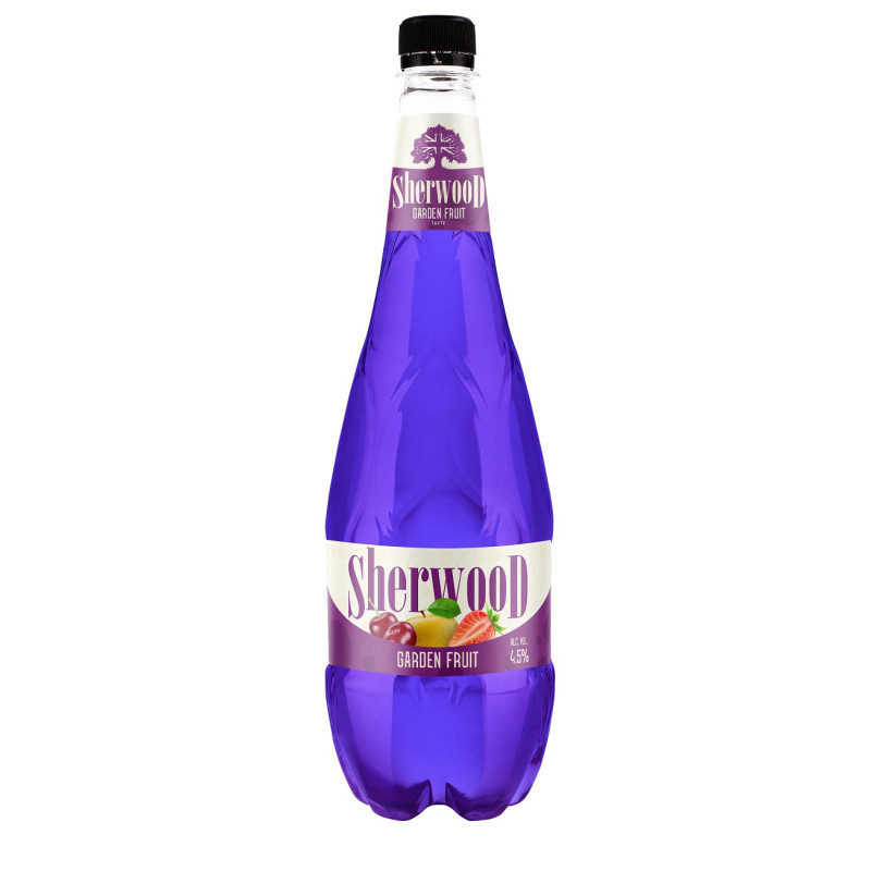 Alaus kokteilis SHERWOOD, sodo vaisių sk., 4,5%, PET, 1 l