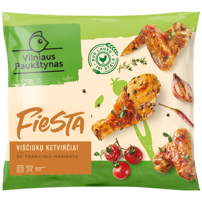 Marinuoti ketvirčiai FIESTA, kg