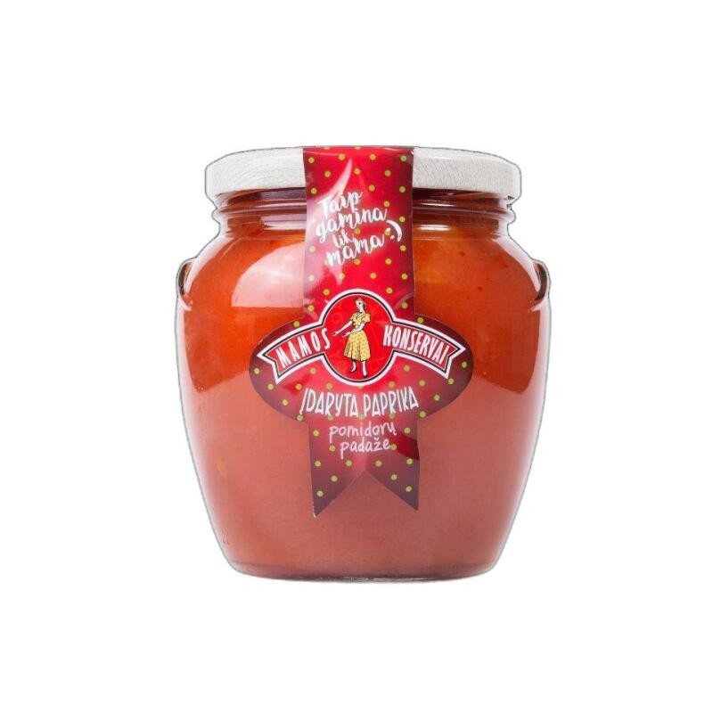 Įdaryta paprika MAMOS KONSERVAI pomidorų padaže, 520 g