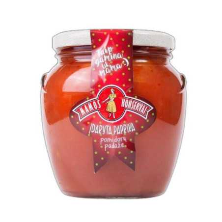 Įdaryta paprika MAMOS KONSERVAI pomidorų padaže, 520 g
