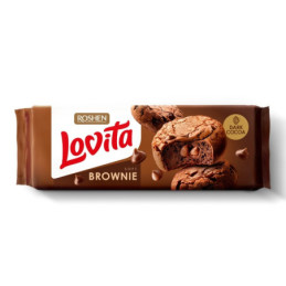 Minkšti sausainiai ROSHEN LOVITA su kakava, 152 g