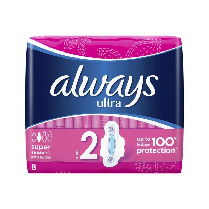 Higieniniai paketai ALWAYS Ultra Super Plus, 8 vnt