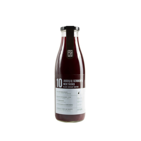 Juodujų serbentų nektaras, 750 ml