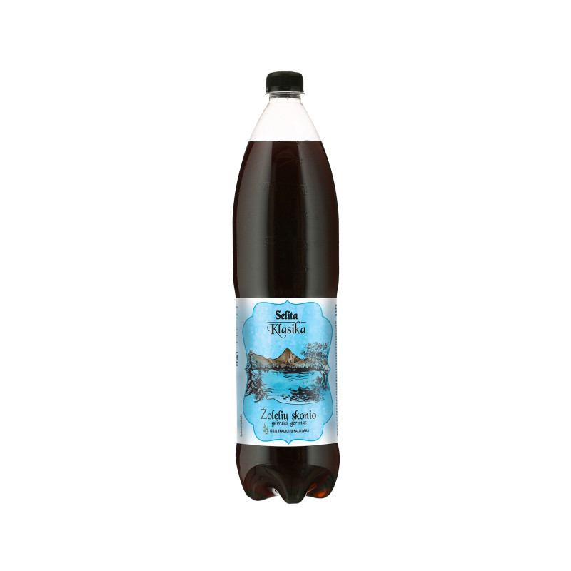 Gazuotas gėrimas SELITA KLASIKA Žolelių aromato, 1,5 l