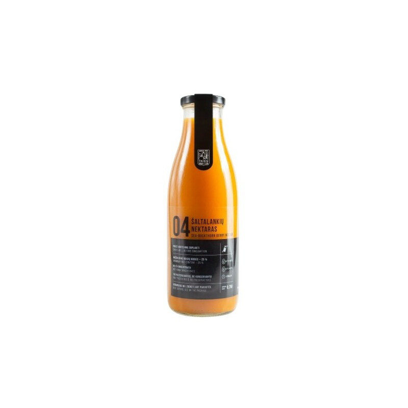Šaltalankių nektaras VAISIŲ SULTYS, 750 ml
